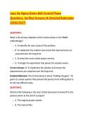 Lean Six Sigma Green Belt Control Phase   &NewLine;Questions&comma; Verified Answers & Detailed Rationales &NewLine;&lpar;2026&sol;2027&rpar; 