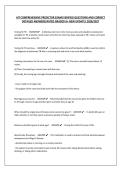 AIT COMPREHENSIVE PREDICTOR EXAM&vert;VERIFIED QUESTIONS AND CORRECT DETAILED ANSWERS&vert;RATED GRADED A&plus; NEW UPDATE&vert; 2026&sol;2027