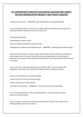AIT COMPREHENSIVE PREDICTOR QUIZ&vert;VERIFIED QUESTIONS AND CORRECT DETAILED ANSWERS&vert;RATED GRADED A&plus; NEW UPDATE&vert; 2026&sol;2027