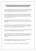 AIT COMPREHENSIVE PREDICTOR TEST&vert;VERIFIED QUESTIONS AND CORRECT DETAILED ANSWERS&vert;RATED GRADED A&plus; NEW UPDATE&vert; 2026&sol;2027