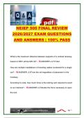 NEIEP 500 EXAM COMPLETE PACKAGE DEAL