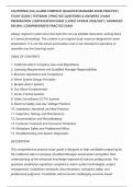 CALIFORNIA &lpar;CA&rpar; ALARM COMPANY QUALIFIED MANAGER EXAM PRACTICE &vert;&NewLine;STUDY GUIDE &vert; TESTBANK &vert; PRACTICE QUESTIONS & ANSWERS &vert; EXAM&NewLine;PREPARATION &vert; CERTIFICATION EXAM &vert; LATEST UPDATE 2026&sol;2027 &vert; ADVANCED&NewLine;REVIEW &vert; COMPREHENSIVE PRACTICE EXAM