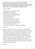 CAPA&sol;CPAN REVIEW EXAM PRACTICE &vert; PERIANESTHESIA NURSING&comma;&NewLine;PHARMACOLOGY&comma; PACU CARE&comma; ANESTHESIA&comma; FLUIDS & ELECTROLYTES &vert; STUDY&NewLine;GUIDE &vert; TESTBANK &vert; PRACTICE QUESTIONS & ANSWERS &vert; CERTIFICATION EXAM&NewLine;PREPARATION &vert; LATEST UPDATE 2026&sol;2027 &vert; ADVANCED REVIEW
