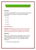 NCCCO Rigger Level I Certification Questions and Answers with Rationale Latest Edition 2026&sol;2027