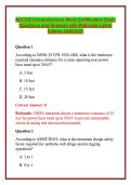 NCCCO Comprehensive Mock Certification Exam Questions and Answers with Rationale Latest Edition 2026&sol;2027