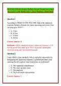 NCCCO OSHA Crane Safety Exam Questions and Answers with Rationale Latest Edition 2026&sol;2027 