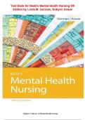 Test Bank for Neeb's Mental Health Nursing 5th Edition by Linda M&period; Gorman&comma; Robynn Anwar