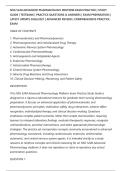 NSG 5240 ADVANCED PHARMACOLOGY MIDTERM EXAM PRACTICE &vert; STUDY&NewLine;GUIDE &vert; TESTBANK &vert; PRACTICE QUESTIONS & ANSWERS &vert; EXAM PREPARATION &vert;&NewLine;LATEST UPDATE 2026&sol;2027 &vert; ADVANCED REVIEW &vert; COMPREHENSIVE PRACTICE&NewLine;EXAM