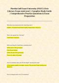 Florida Gulf Coast University &lpar;FGCU&rpar; Civic &NewLine;Literacy Exam 2026&sol;2027 &vert; Complete Study Guide &NewLine;&vert; Comprehensive Practice Questions & Exam &NewLine;Preparation