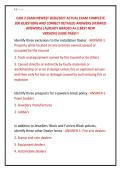 CAIB 2 EXAM NEWEST 2026&sol;2027 ACTUAL EXAM COMPLETE &NewLine;200 QUESTIONS AND CORRECT DETAILED ANSWERS &lpar;VERIFIED &NewLine;ANSWERS&rpar; &vert;ALREADY GRADED A&plus;&vert;&vert;BEST NEW &NewLine;VERSION&vert;&vert;SURE PASS&excl;&excl;&excl;