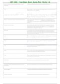 VET 2566 Final Exam Study Guide Part 1 Units 1&ndash;6 Questions & Answers PDF &vert; Veterinary Technology Exam Prep &vert; 2026&ndash;2027