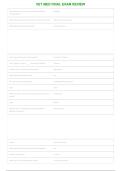 VET MED Mock Final Exam Questions & Answers PDF &vert; Comprehensive Veterinary Medicine Review &vert; Latest 2026&ndash;2027