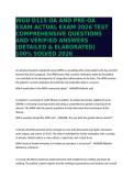 WGU D115 Advanced Pathophysiology &vert; Exam Q&A &vert; 2026&sol;27