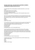 NUR 3825 STUDY GUIDE &vert; NUR 3825 PRACTICE QUESTIONS & ANSWERS &vert; COMPREHENSIVE NURSING REVIEW 2026&sol;2027