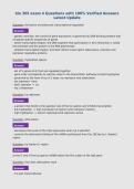 bio 305 exam 4 Questions with 100&percnt; Verified Answers&NewLine;Latest Update
