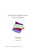 Solutions Manual &ndash; Computer Systems&colon; A Programmer&rsquo;s Perspective &lpar;1st Edition&rpar;