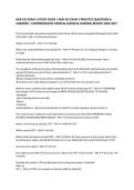 NUR 425 EXAM 3 STUDY GUIDE &vert; NUR 425 EXAM 3 PRACTICE QUESTIONS & ANSWERS &vert; COMPREHENSIVE MEDICAL-SURGICAL NURSING REVIEW 2026&sol;2027