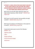CATEGORY 11 AERIAL APPLICATION EXAM NEWEST 2026&sol;2027 &NewLine;ACTUAL EXAM COMPLETE 300 QUESTIONS AND CORRECT &NewLine;DETAILED ANSWERS &lpar;VERIFIED ANSWERS&rpar; &vert;ALREADY GRADED &NewLine;A&plus;&vert;&vert; BEST BRAND NEW VERSION&vert;&vert;QUICK PASS&excl;&excl;&excl; 