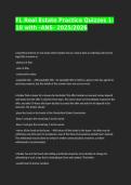 Practice Quizzes 1-10 &vert; Florida Real Estate &vert; 2025&sol;2026