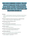 AQA GCSE COMBINED SCIENCE&lowbar; TRILOGY 8464&lowbar;B&lowbar;1H BIOLOGY PAPER 1H PAPER & MARK SCHEME COMPREHENSIVE STUD &lpar;2&rpar;&period;pdf&NewLine;&NewLine;