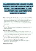 AQA GCSE COMBINED SCIENCE&lowbar; TRILOGY 8464&lowbar;B&lowbar;2F BIOLOGY PAPER 2F 8464&lowbar;B&lowbar;2F PAPER & MARK SCHEME ACTUAL E&period;pdf&NewLine;&NewLine;