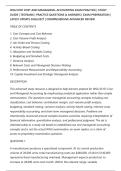 WGU D101 COST AND MANAGERIAL ACCOUNTING EXAM PRACTICE &vert; STUDY&NewLine;GUIDE &vert; TESTBANK &vert; PRACTICE QUESTIONS & ANSWERS &vert; EXAM PREPARATION &vert;&NewLine;LATEST UPDATE 2026&sol;2027 &vert; COMPREHENSIVE ADVANCED REVIEW