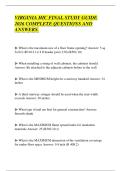 VIRGINIA HIC FINAL STUDY GUIDE&NewLine;2026 COMPLETE QUESTIONS AND&NewLine;ANSWERS&period;