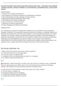 PALANTIR FOUNDRY APPLICATION DEVELOPER CERTIFICATION EXAM &ndash; QUESTIONS AND ANSWERS&NewLine;&vert; VERIFIED AND WELL DETAILED ANSWERS &vert; PLUS RATIONALES &vert; GUARANTEED PASS &vert; LATEST EXAM&NewLine;UPDATE