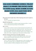 AQA GCSE COMBINED SCIENCE&lowbar; TRILOGY 8464&lowbar;P&lowbar;1H HIGHER TIER PHYSICS PAPER 1H PAPER & MARK SCHEME ACTUAL&period;pdf&NewLine;&NewLine;