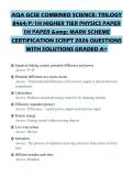 AQA GCSE COMBINED SCIENCE&lowbar; TRILOGY 8464&lowbar;P&lowbar;1H HIGHER TIER PHYSICS PAPER 1H PAPER & MARK SCHEME CERTIF&period;pdf&NewLine;&NewLine;