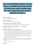 AQA GCSE COMBINED SCIENCE&lowbar; TRILOGY 8464&lowbar;P&lowbar;1H HIGHER TIER PHYSICS PAPER 1H PAPER & MARK SCHEME FINAL&period;pdf&NewLine;&NewLine;