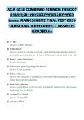 AQA GCSE COMBINED SCIENCE&lowbar; TRILOGY 8464&lowbar;P&lowbar;2H PHYSICS PAPER 2H PAPER & MARK SCHEME FINAL TEST 2026 QU&period;pdf&NewLine;&NewLine;