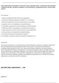 TEXAS REGISTERED ACCESSIBILITY SPECIALIST &lpar;RAS&rpar; LICENSING EXAM &ndash; QUESTIONS AND ANSWERS&NewLine;&vert; VERIFIED AND WELL DETAILED ANSWERS &vert; PLUS RATIONALES &vert; GUARANTEED PASS &vert; LATEST EXAM&NewLine;UPDATE