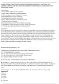 ILLINOIS NOTARY PUBLIC PRACTICE EXAM QUESTIONS AND ANSWERS &ndash; QUESTIONS AND&NewLine;ANSWERS &vert; VERIFIED AND WELL DETAILED ANSWERS &vert; PLUS RATIONALES &vert; GUARANTEED PASS &vert;&NewLine;LATEST EXAM UPDATE