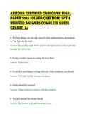 ARIZONA&lowbar;CERTIFIED&lowbar;CAREGIVER&lowbar;FINAL&lowbar;PAPER&lowbar;2026&lowbar;SOLVED&lowbar;QUESTIONS&lowbar;WITH