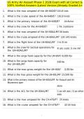 US Army Air Assault Phase 1 2026 Exam with all Correct & 100&percnt; Verified Answers &vert;Latest Version &vert;Already Graded A&plus;