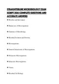 STRAIGHTERLINE&lowbar;MICROBIOLOGY&lowbar;EXAM&lowbar;SCRIPT&lowbar;2026&lowbar;COMPLETE&lowbar;QUESTIONS
