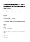 STRAIGHTERLINE&lowbar;MICROBIOLOGY&lowbar;ACTUAL&lowbar;EXAMPREP&lowbar;2026&lowbar;SOLVED&lowbar;QUESTIONS