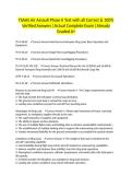 TSAAS Air Assault Phase II Test with all Correct & 100&percnt; Verified Answers &vert;Actual Complete Exam &vert;Already Graded A&plus;