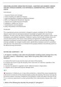 OKLAHOMA ADJUSTER LICENSE PRACTICE EXAM&rsqb; &ndash; QUESTIONS AND ANSWERS &vert; VERIFIED&NewLine;AND WELL DETAILED ANSWERS &vert; PLUS RATIONALES &vert; GUARANTEED PASS &vert; LATEST EXAM&NewLine;UPDATE