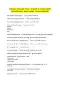 Fort Drum Air Assault Phase 2 Test with all Correct & 100&percnt; Verified Answers &vert;Latest Update &vert;Already Graded A&plus;