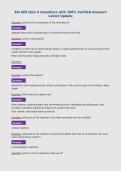 Bio 669 Quiz 6 Questions with 100&percnt; Verified Answers&NewLine;Latest Update