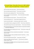 Air Assault Phase 1 Test with all Correct & 100&percnt; Verified Answers &vert;Actual Complete Exam &vert;Already Graded A&plus;