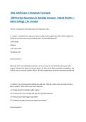 NSG 3250 Exam 2 Complete Test Bank &vert; 200 Practice Questions & Detailed Answers &vert; Adult Health I &ndash; Galen College &vert; A&plus; Graded