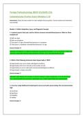 Portage Pathophysiology &lpar;BIOD 331&sol;NURS 231&rpar; Comprehensive Practice Exam &vert; Modules 1&ndash;10 Review & Final Prep