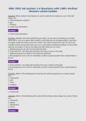 BIOL 2051 lab quizzes 1-4 Questions with 100&percnt; Verified&NewLine;Answers Latest Update