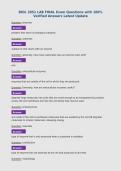 BIOL 2051 LAB FINAL Exam Questions with 100&percnt;&NewLine;Verified Answers Latest Update