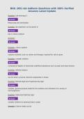 BIOL 2051 lab midterm Questions with 100&percnt; Verified&NewLine;Answers Latest Update