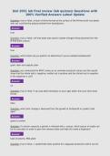 biol 2051 lab final review &lpar;lab quizzes&rpar; Questions with&NewLine;100&percnt; Verified Answers Latest Update