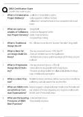 DBIA Certification Exam &sol; Design-Build Professional 2026 &sol; Score 100&percnt; &sol; New Version &sol; Study Guide & Test Bank&NewLine;&NewLine;